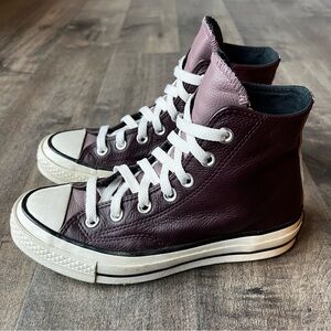 Converse Womens Chuck Taylor All Star 70 Hi 169580C Purple Sneakers Size 5